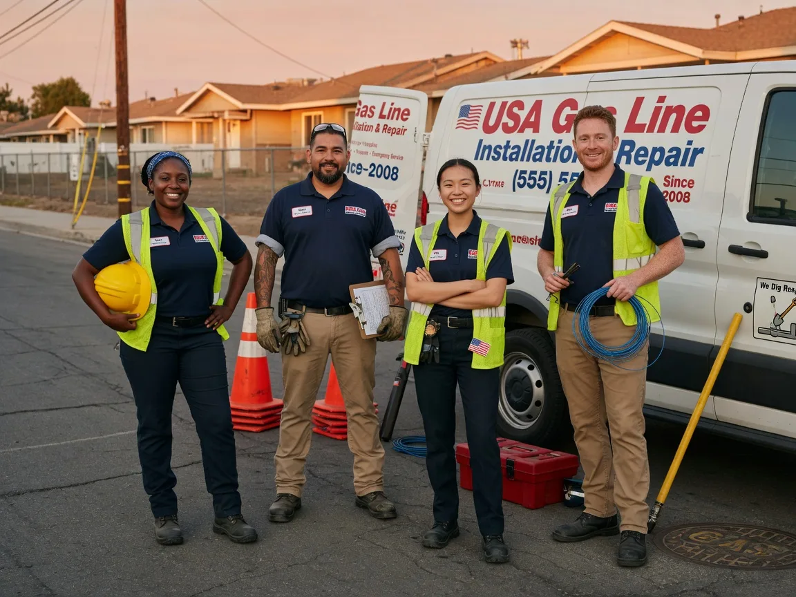 Gas Line Installation company in Crane, IN